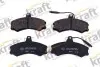 Колодки гальмівні (передні) Citroen C25/Fiat Ducato/Peugeot J5 81-94 (+датчики) KRAFT (6003080) зображення 1