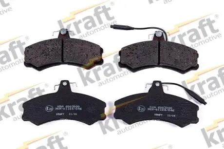 Колодки гальмівні (передні) Citroen C25/Fiat Ducato/Peugeot J5 81-94 (+датчики) KRAFT 6003080