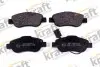 Колодки гальмівні (передні) Fiat Panda 03-/500/500C 07-/Ford Ka II 08-16 (+датчик) KRAFT (6003317) зображення 1