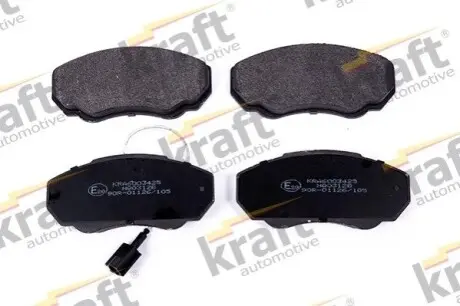 Тормозные колодки дисковые KRAFT 6003425