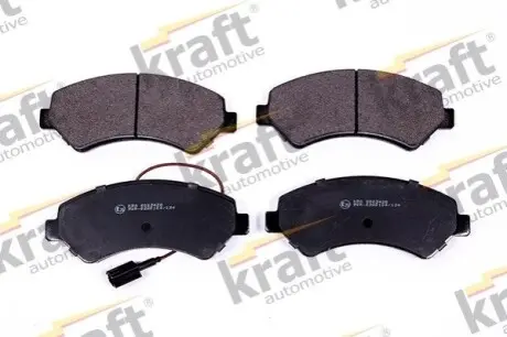Тормозные колодки дисковые 24466 KRAFT 6003428