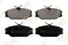 Колодки гальмівні (передні) Renault Clio II 00-09/Laguna 93-01/Megane/Scenic/Safrane 96-03 KRAFT (6005091) зображення 1