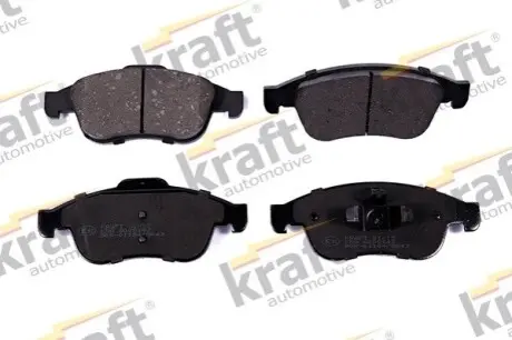 Комплект гальмівних колодок (передніх) Renault Fluence/Megane/Scenic 08 KRAFT 6005142