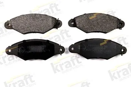 Колодки гальмівні (передні) Renault Kangoo 97-/Nissan Kubistar 03 KRAFT 6005250