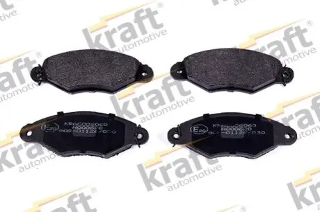 Колодки гальмівні (передні) Renault Kangoo 97-/Nissan Kubistar 03 KRAFT 6006060