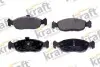 Колодки гальмівні (передні) Peugeot 306 93-01 (+датчики) KRAFT (6006070) зображення 1