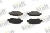 Тормозные колодки дисковые 23959 KRAFT (6006137) изображение 1