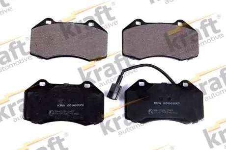 Тормозные колодки дисковые 24162 KRAFT 6006899