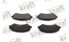 Тормозные колодки дисковые 23638 KRAFT (6008534) изображение 1