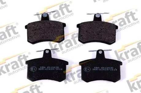 Колодки гальмівні (задні) Audi 80/90 82-96/A4 95-01/A6 94-97/A8 94-02 KRAFT 6010030