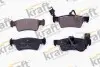 Тормозные колодки дисковые 24367 KRAFT (6010892) изображение 1