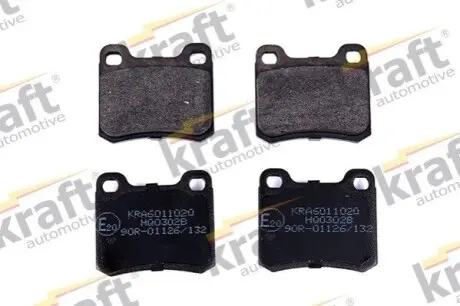 Тормозные колодки дисковые MERCEDES W201 KRAFT 6011020