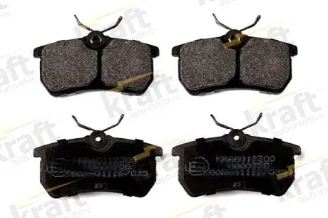 Колодки гальмівні (задні) Ford Focus 98-05/Fiesta V/VI 05 KRAFT 6012300