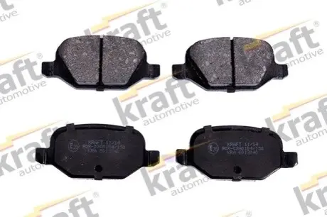 Тормозные колодки дисковые 23517 KRAFT 6013040
