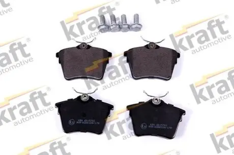 Колодки гальмівні (задні) Citroen C5 08-/Peugeot 407 04-/607 88 KRAFT 6015700