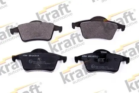 Тормозные колодки дисковые 23075 KRAFT 6016310