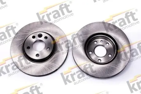 Диск гальмівний (передній) Ford Mondeo/Galaxy 07-15/Range Rover/Volvo S60 11-(300x28) (з покр.) (вент.) KRAFT 6042007