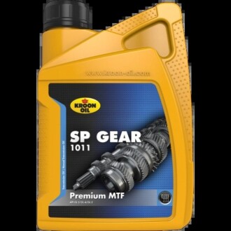 Трансмиссионное масло SP Gear 1011 GL-3 / 4 / 5 MT-1 75W-90 синтетическое 1 л KROON OIL 02229 (фото 1)