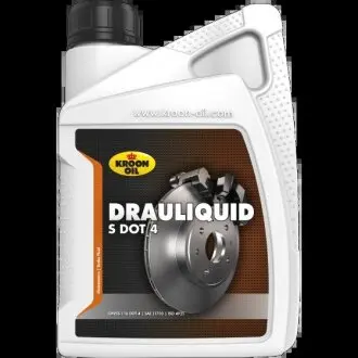 Рідина гальмівна DRAULIQUID-S DOT 4 BRAKEFLUID 1л KROON OIL 04206 Купити в Україні