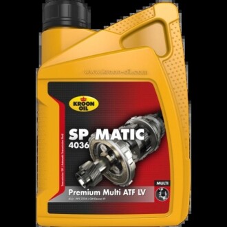 Трансмиссионное масло SP Matic 4036 синтетическое 1 л KROON OIL 32224