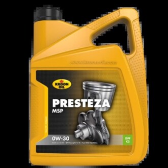 Олива моторна Presteza MSP 0W-30 5л KROON OIL 37320