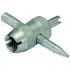 Інструмент для ремонту ніпелів KS TOOLS (1005050) зображення 1