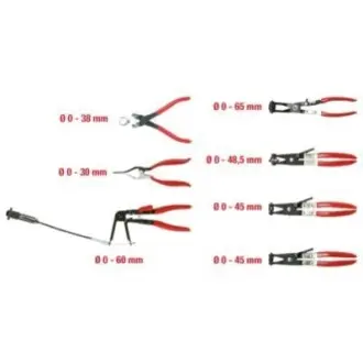 Комплект знімачів для хомутів KS TOOLS 1151055