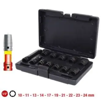 Набір головок 1/2 ударних 12шт KS TOOLS 5150112