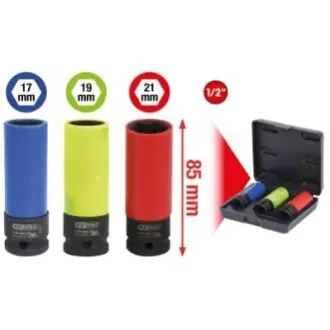 Набір головок 1/2 ударних 3шт KS TOOLS 5151070