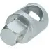 Адаптер 3/8F X 1/2M з отвором KS TOOLS 9111207