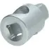 Адаптер 3/8F X 1/2M з отвором KS TOOLS (9111207) зображення 2