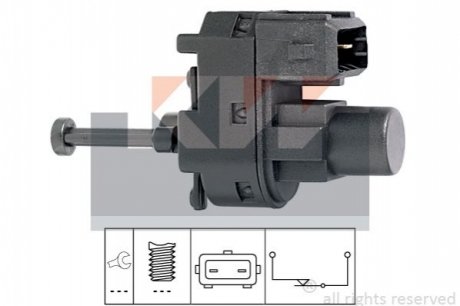 Датчик педали тормозов/сцепки (аналог EPS 1.810.111 /Facet 7.1111) KW 510 111