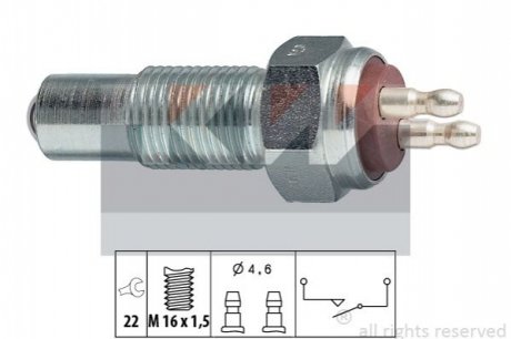 Датчик заднего хода (аналог EPS 1.860.006 /Facet 7.6006) KW 560 006 (фото 1)