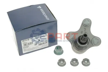 Опора кульова (передня/знизу/L) Audi A3/Seat/Skoda Octavia/SuperB/VW Caddy/Golf/Touran/Tiguan 03- LEMFORDER 2677202 Купити в Україні