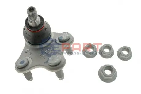 Опора кульова (передня/знизу/L) Audi A1 10-/Seat Ibiza 02-15/Skoda Fabia 99-14/Rapid 12-/VW Polo 01 LEMFORDER 3390501 Купити в Україні