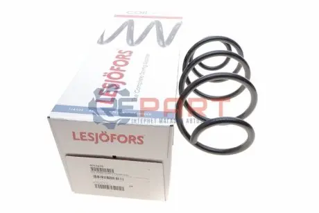 Пружина підвіски передн Лів/Прав CITROEN BERLINGO PEUGEOT PARTNER 1.6/1.6D/Electric 04.08 LESJOFORS 4015676 Купити в Україні