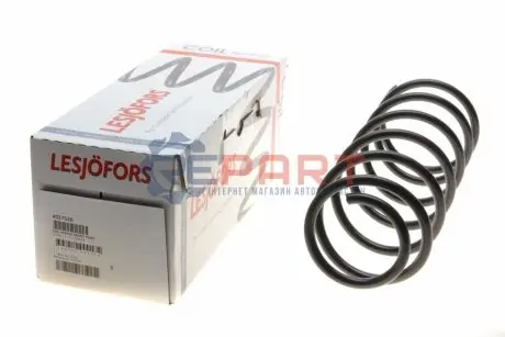 Пружина підвіски передн Лів/Прав FORD SIERRA, SIERRA I, SIERRA II 1.3-2.0 08.82-02.93 LESJOFORS 4027526 Купити в Україні