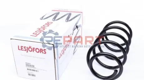 Пружина підвіски передн Лів/Прав FORD TOURNEO CONNECT, TRANSIT CONNECT 1.8/1.8D 06.02-12.13 LESJOFORS 4027617