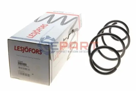 Пружина підвіски передн Лів/Прав MAZDA 3 1.5/1.5D/2.0 07.13-05.19 LESJOFORS 4055468