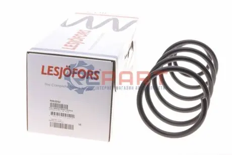 Пружина підвіски передн Лів/Прав NISSAN ALMERA II 1.5D/1.8 01.00-09.06 LESJOFORS 4062032 Купити в Україні