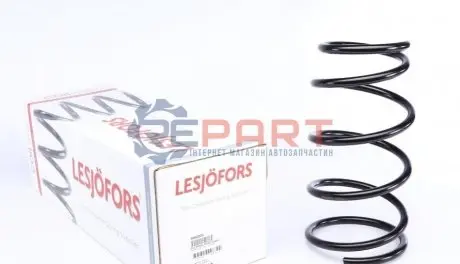 Пружина підвіски передн Лів/Прав NISSAN PRIMERA 1.6/1.8 01.02-10.08 LESJOFORS 4062035 Купити в Україні