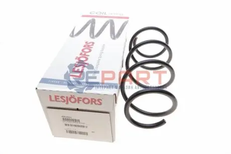 Пружина підвіски передн Лів/Прав NISSAN MICRA III 1.0/1.2/1.4 01.03-06.10 LESJOFORS 4062041 Купити в Україні