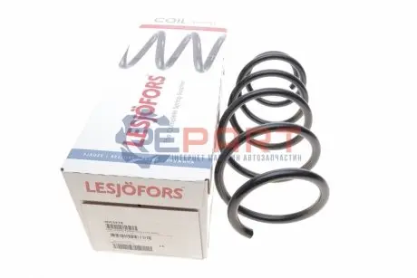 Фото Пружина (передня) Opel Astra H 1.3CDTI/1.8 04-14 / 09- (седан/унив/накл.з.ч/фург)(без спорт.ход.ч) LESJOFORS (4063478) зображення 1