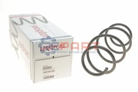 Пружина підвіски передн Лів/Прав RENAULT LAGUNA II 1.6/1.8/2.0 03.01-12.07 LESJOFORS 4072935 Купити в Україні