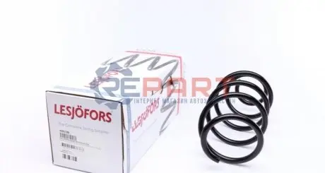 Пружина підвіски передн Лів/Прав SEAT TOLEDO IV SKODA FABIA III, RAPID VW POLO V 1.2-1.6LPG 03.09-12.22 LESJOFORS 4085728 Купити в Україні