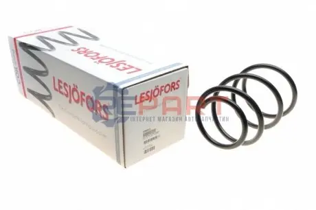 Пружина підвіски передн Лів/Прав SUBARU LEGACY IV 2.0/2.5 09.03-12.09 LESJOFORS 4088312 Купити в Україні