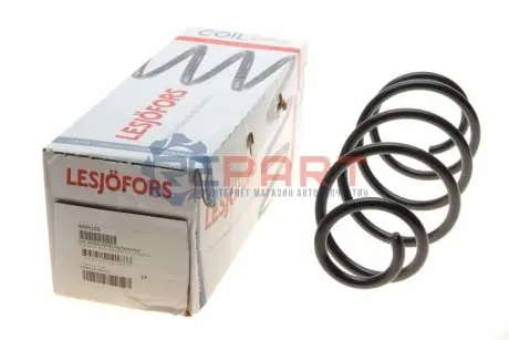 Пружина підвіски передн Лів/Прав SEAT TOLEDO IV SKODA RAPID VW POLO V 1.6/1.6D 06.09-12.19 LESJOFORS 4095105 Купити в Україні