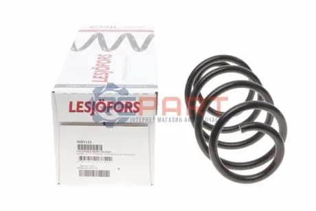 Пружина підвіски передн Лів/Прав SEAT ALHAMBRA VW SHARAN 2.0D 06.10-12.22 LESJOFORS 4095123 Купити в Україні