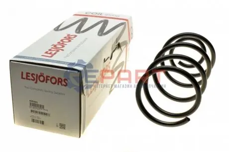 Пружина підвіски передн Лів/Прав VOLVO C70 II, S40 II, V50 FORD FOCUS II 2.0/2.4D 03.06-06.13 LESJOFORS 4095841 Купити в Україні