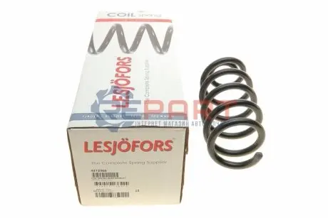 Пружина підвіски задн Лів/Прав RENAULT CAPTUR I 0.9/1.2/1.5D 06.13-12.19 LESJOFORS 4272966 Купити в Україні